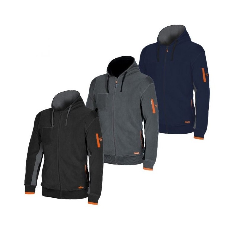 Sweat-shirt de travail en micropolaire avec...