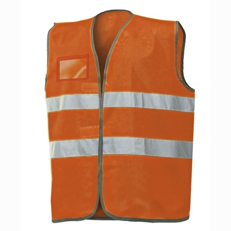 Gilet de travail avec porte-badge haute...