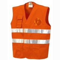 Gilet de travail avec poches haute visibilité ISSA LINE - 01250