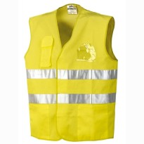 Gilet de travail avec poches haute visibilité ISSA LINE - 01250