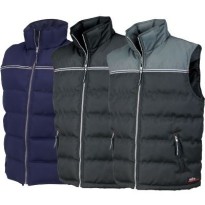 Gilet de travail léger matelassé Issa Line - 04065 Ocean