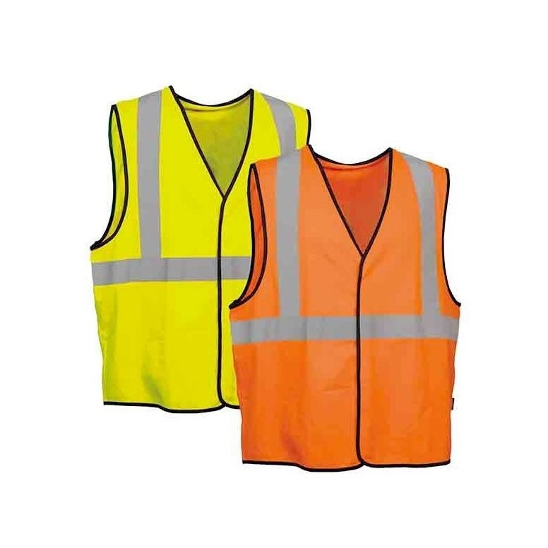 5 Pièces - Gilet de travail haute visibilité...