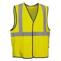 5 Pièces - Gilet de travail haute visibilité Cofra Beaming V297-0-B0
