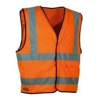 5 Pièces - Gilet de travail haute visibilité Cofra Clear V073-1-B0
