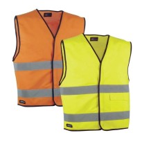 5 Pièces - Gilet de travail haute visibilité Cofra New...