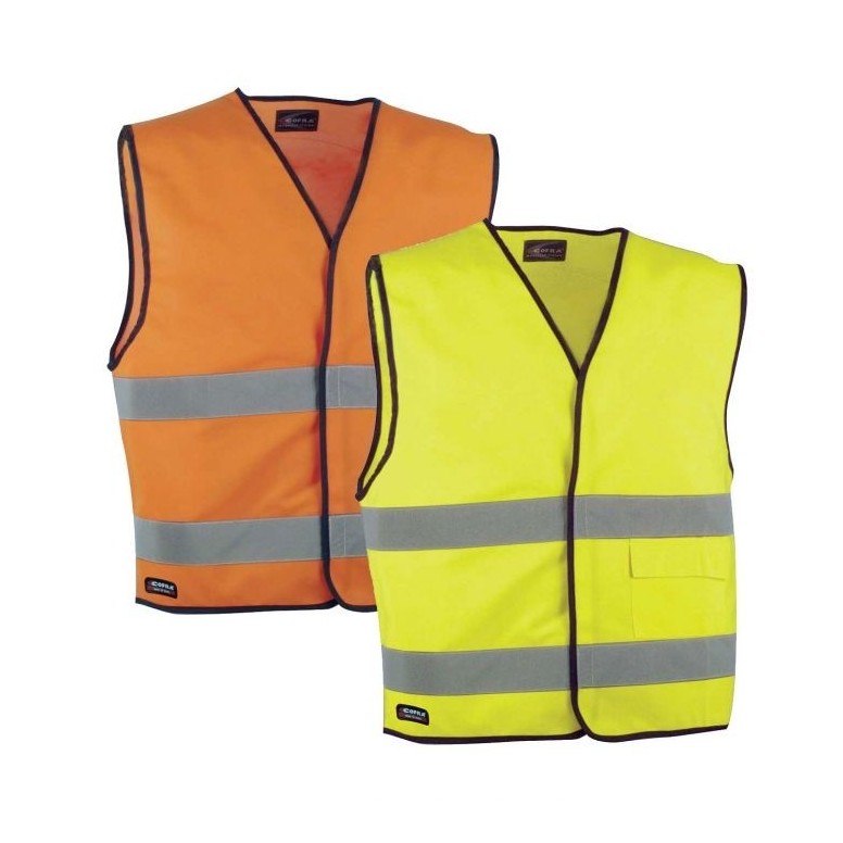 5 Pièces - Gilet de travail haute visibilité...