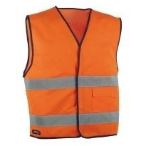 5 Pièces - Gilet de travail haute visibilité Cofra New Driver V073-0-B0