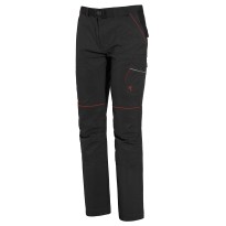 Pantalon de travail multipoches extensible Issa Line...
