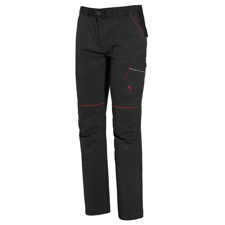 Pantalon de travail multipoches extensible Issa...
