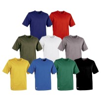5 Pièces - T-Shirt de Travail Cofra Zanzibar 100% Coton V036-0-B0A