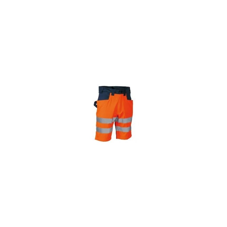 Shorts de travail haute visibilité à poches...