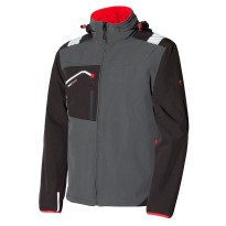 Veste de travail stretch à poches multiples Softshell...