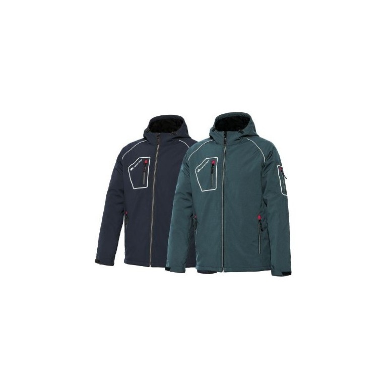 Veste softshell matelassée ISSA LINE - 04520...
