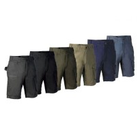 Short de travail à poches multiples Cofra Comoros 100 % coton V475-0-00