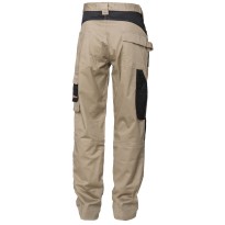 Pantalons de travail ISSA LINE Stretch 8730 à poches multiples et élastiques avec poches latérales