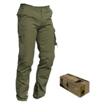 Pantalons de travail ISSA RAPTOR en coton 100 % avec poches multiples pour l'été