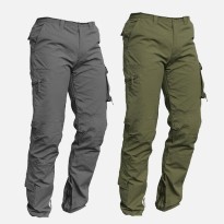Pantalons de travail ISSA RAPTOR en coton 100 % avec poches multiples pour l'été