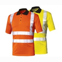 Polo Basique Haute Visibilité ISSA LINE - 08184