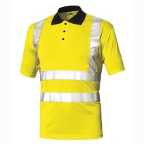 Polo Basique Haute Visibilité ISSA LINE - 08184