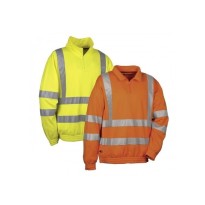 Sweat de travail haute visibilité Cofra Route V112-1-00