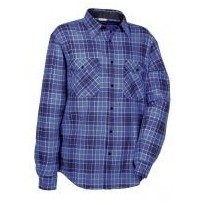 Chemise de travail Cofra Piccadilly en 100% coton flanelle V370-0-00