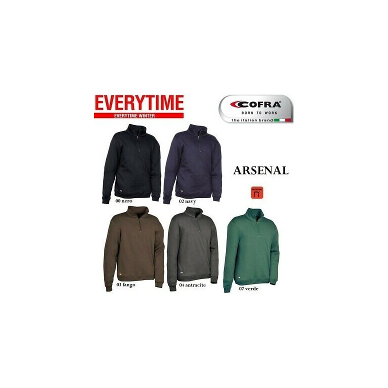 Sweat de travail Cofra Arsenal V217-0-03