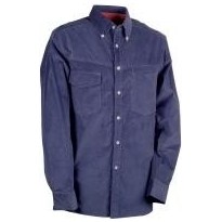 Chemise en velours de travail extensible élastique Cofra Bahia V107-0-00