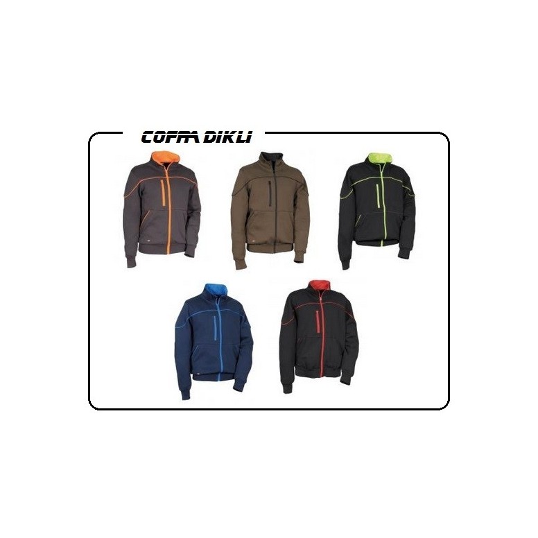 Sweat de travail Cofra Dikli en 100% coton...