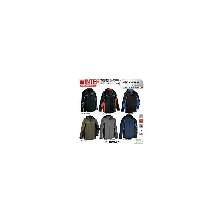 Veste de travail à capuche en Softshell...