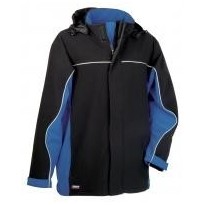 Veste de travail à capuche en Softshell extensible avec poches multiples Cofra Norway V093-0-00