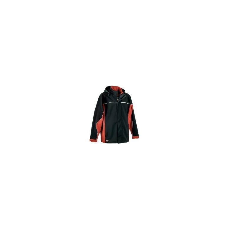 Veste de travail à capuche en Softshell...