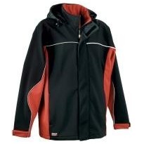 Veste de travail à capuche en Softshell extensible avec poches multiples Cofra Norway V093-0-00