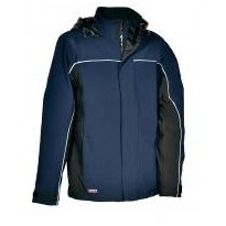 Veste de travail à capuche en Softshell extensible avec poches multiples Cofra Norway V093-0-00