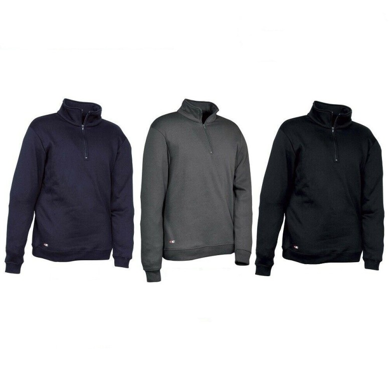 Sweat-shirt de travail Cofra Syston 100 % coton...
