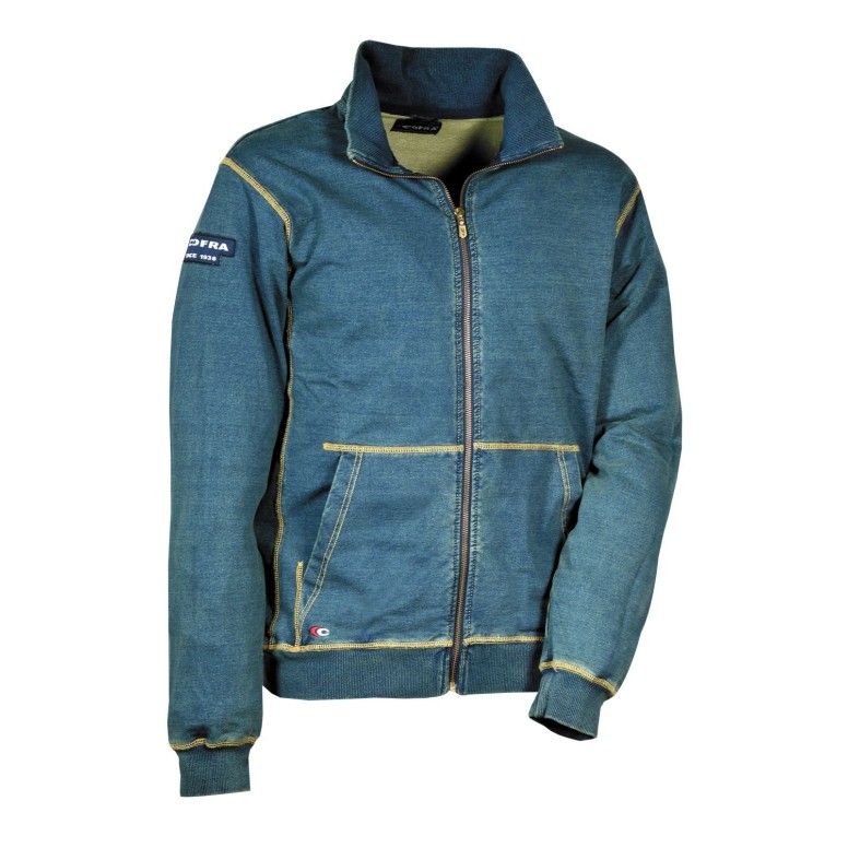 Sweat-shirt de travail extensible Cofra Wight...