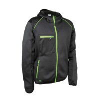 Veste de travail à capuche Cofra Uchami avec doublure en polaire V376-0-02