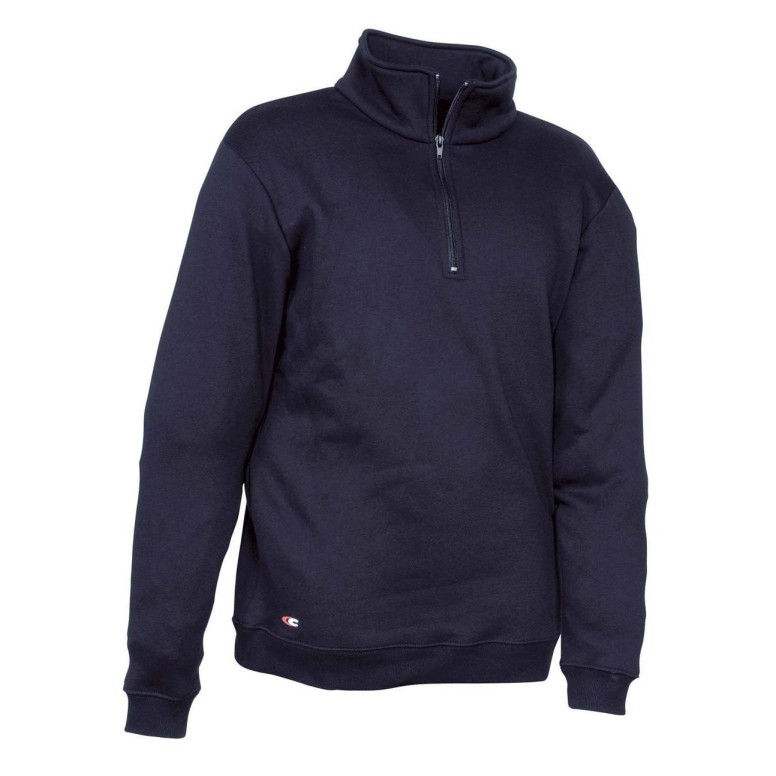 Sweat-shirt de travail Cofra Syston 100 % coton...