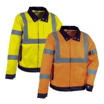 Veste de travail haute visibilité multi-poches Cofra...