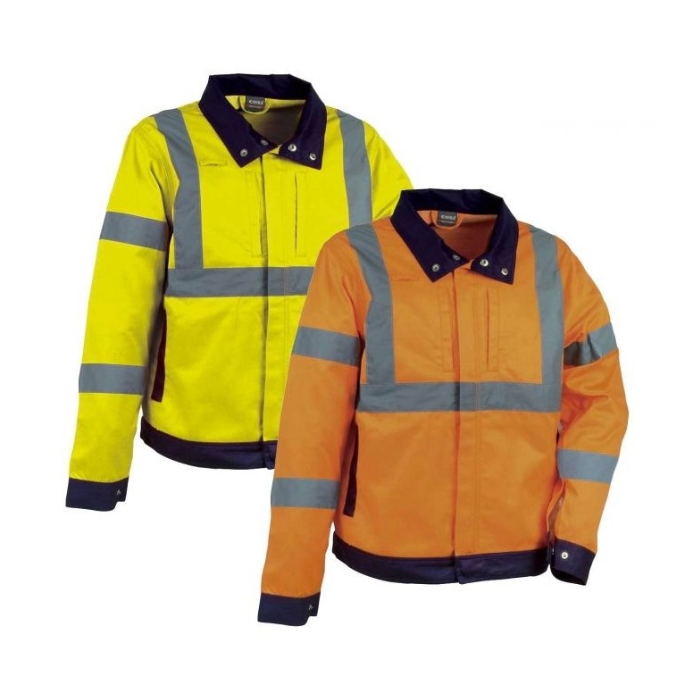 Veste de travail haute visibilité multi-poches...
