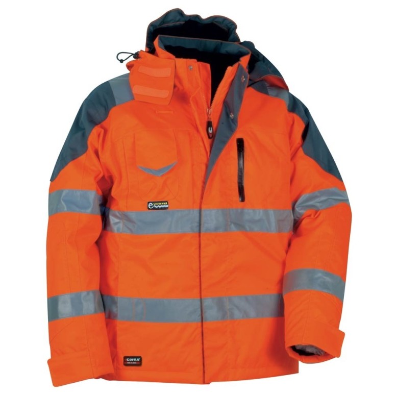 Veste de travail haute visibilité Cofra Rescue...