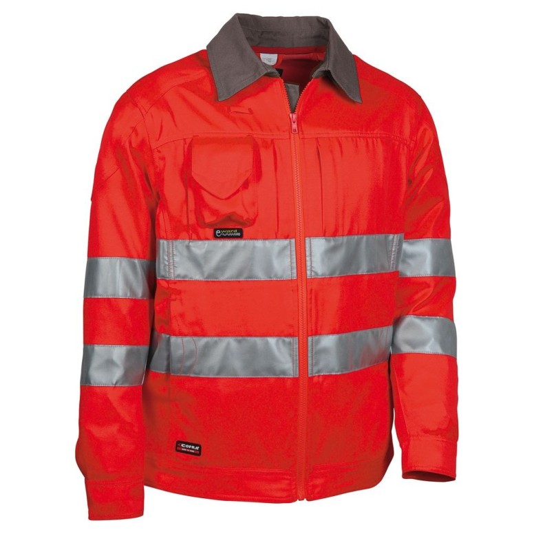 Veste de travail haute visibilité multi-poches...
