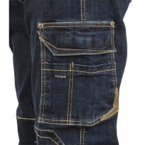 Jean de travail stretch à poches multiples Cofra Quarteira V496-0-00