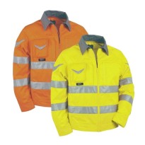 Veste de travail haute visibilité multi-poches Cofra Sight V070-0-00