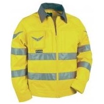 Veste de travail haute visibilité multi-poches Cofra Sight V070-0-00