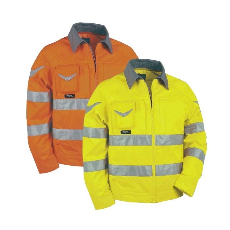 Veste de travail haute visibilité à poches...