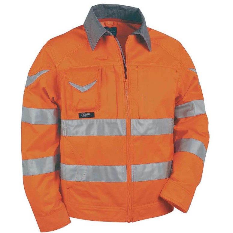Veste de travail haute visibilité à poches...