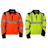 Veste de travail haute visibilité extensible et élastique à poches multiples Cofra Acarigua V600-0-02