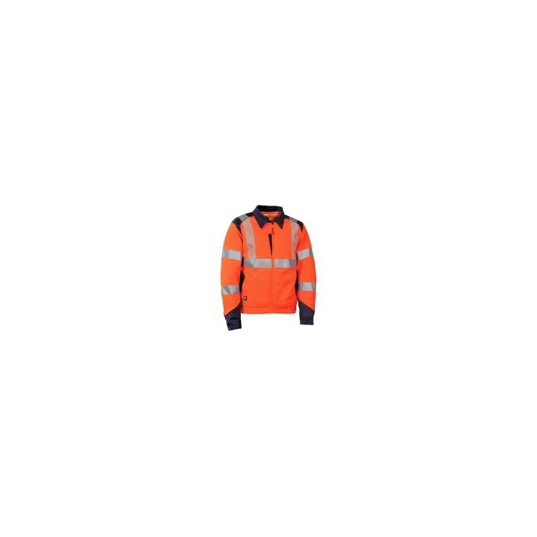 Veste de travail haute visibilité extensible et...