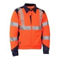Veste de travail haute visibilité extensible et élastique à poches multiples Cofra Acarigua V600-0-02