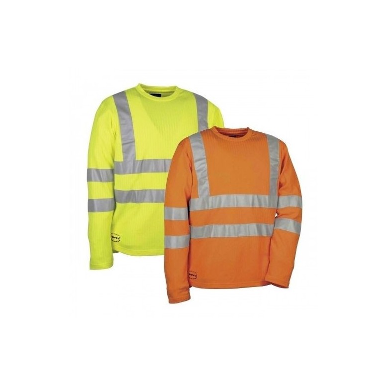 T-shirt de travail haute visibilité Cofra New...